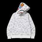 Full zip hoodie from Theplugcrew with a sleek design, featuring a front zipper and comfortable fit.