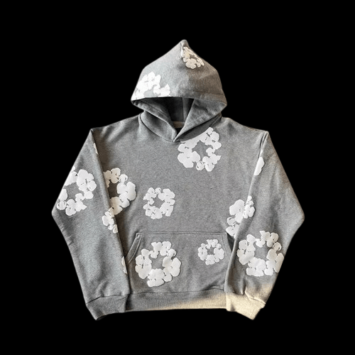 Black Tears Hoodie by Theplugcrew featuring a front graphic design, casual fit, and soft cotton fabric.