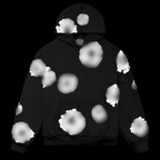 Black Tears Hoodie by Theplugcrew featuring a casual fit and graphic design, perfect for streetwear style.