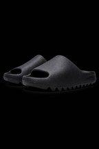 Pair of Zeezy Slides from Reselling Vendor, featuring comfortable slip-on design and casual style, shown on a clean background.